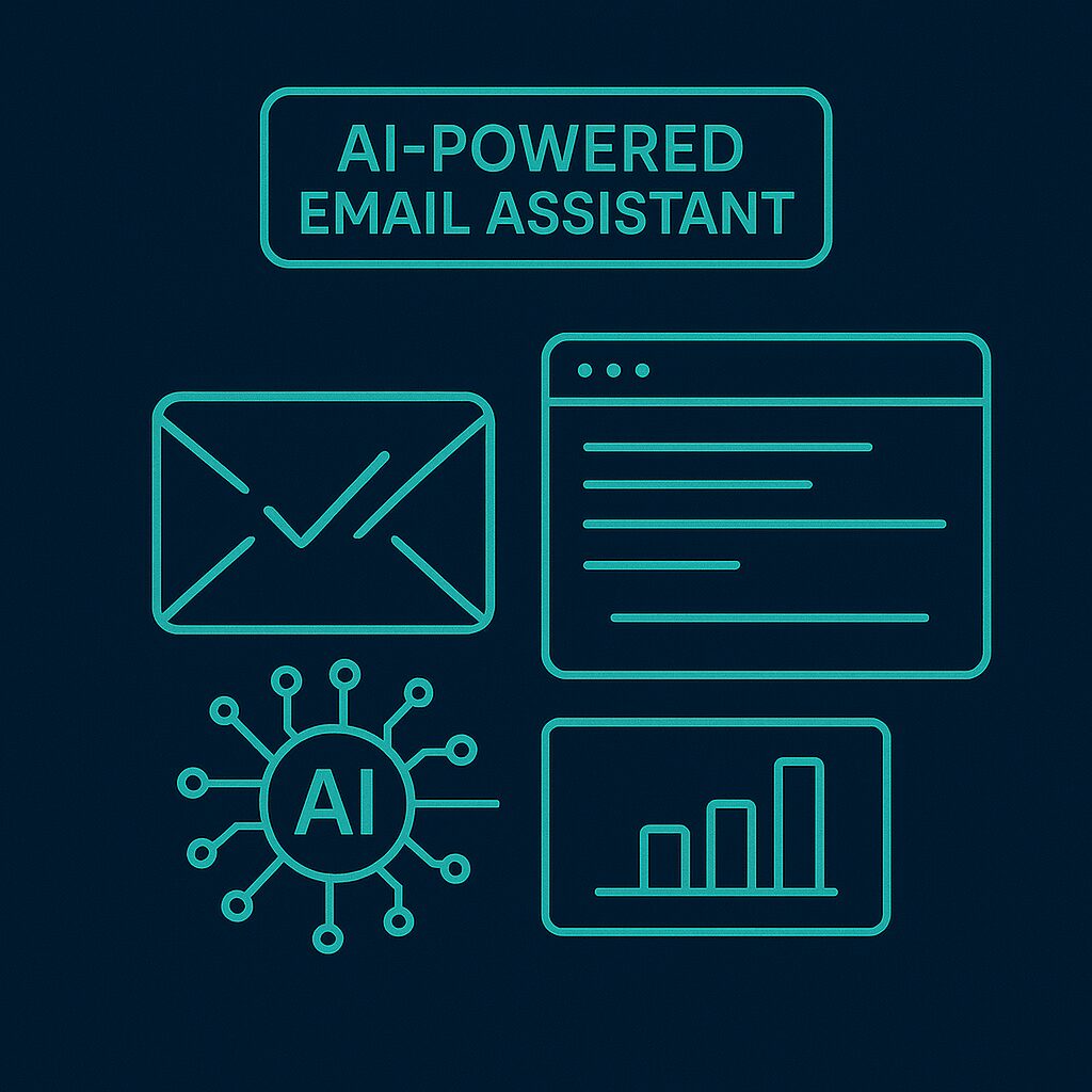AI email assistant composing replies
